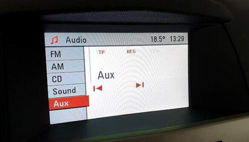 CD70 AUX vorhanden funkt aber nicht
