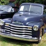 Chevrolet Advance Design 3100 Pickup, Baujahr 1950 - 3,8-Liter Sechszylinder, 120 PS -1998 restauriert aus Kalifornien importiert