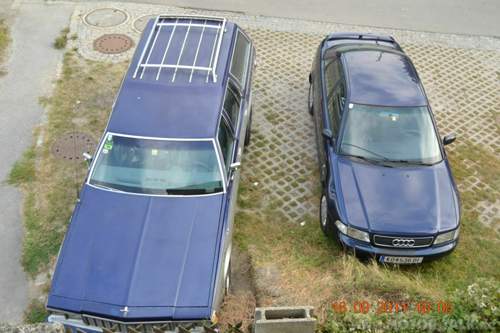 Größenvergleich Chevy-Audi