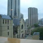 Blick aus dem Fenster