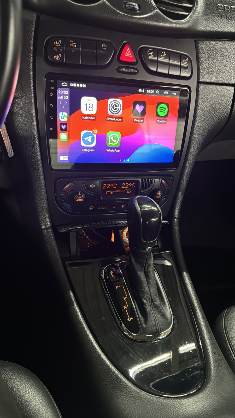 China Android Radio geht nicht an (W209 BJ 2002)