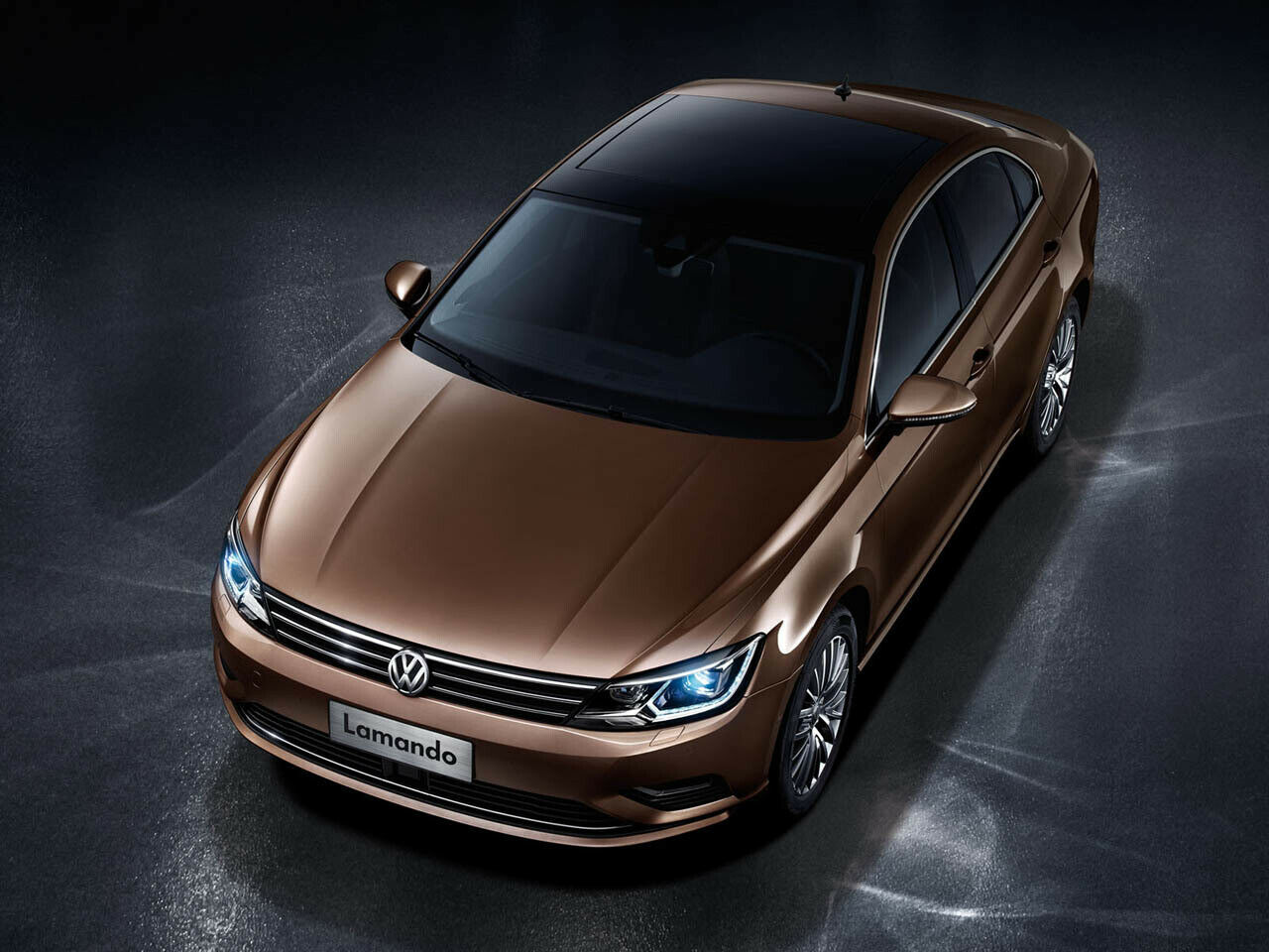 Bekannte Front, kurzes Dach: Der VW Lamando ist eine viertürige Coupé-Version des Jetta