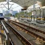 9.4 Hangjin Road Station: Die Bahn kommt