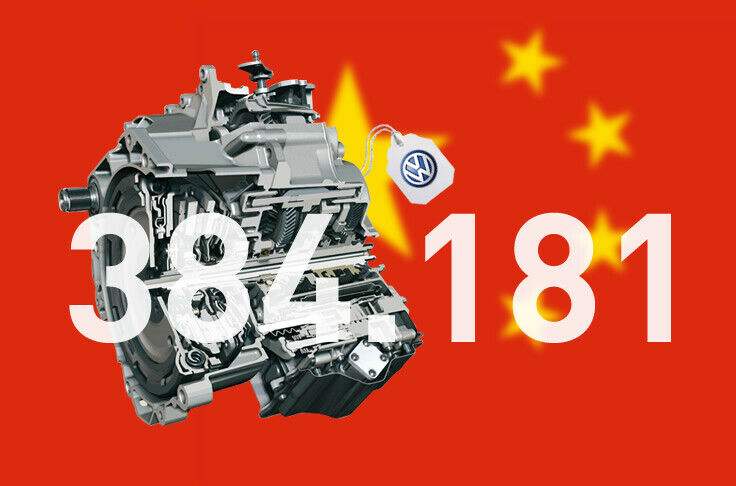 VW ruft 384.181 Fahrzeuge mit Doppelkupplungsgetriebe aus chinesischer Produktion zurück