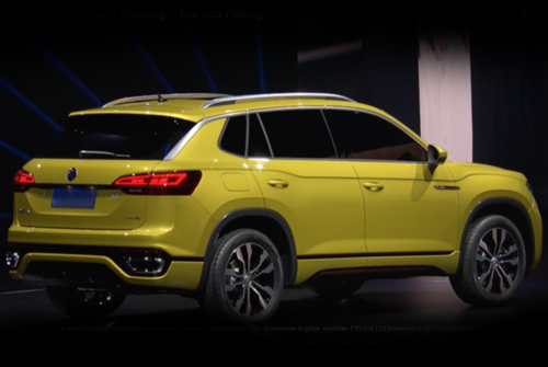 Optisch orientiert sich VW am Touareg