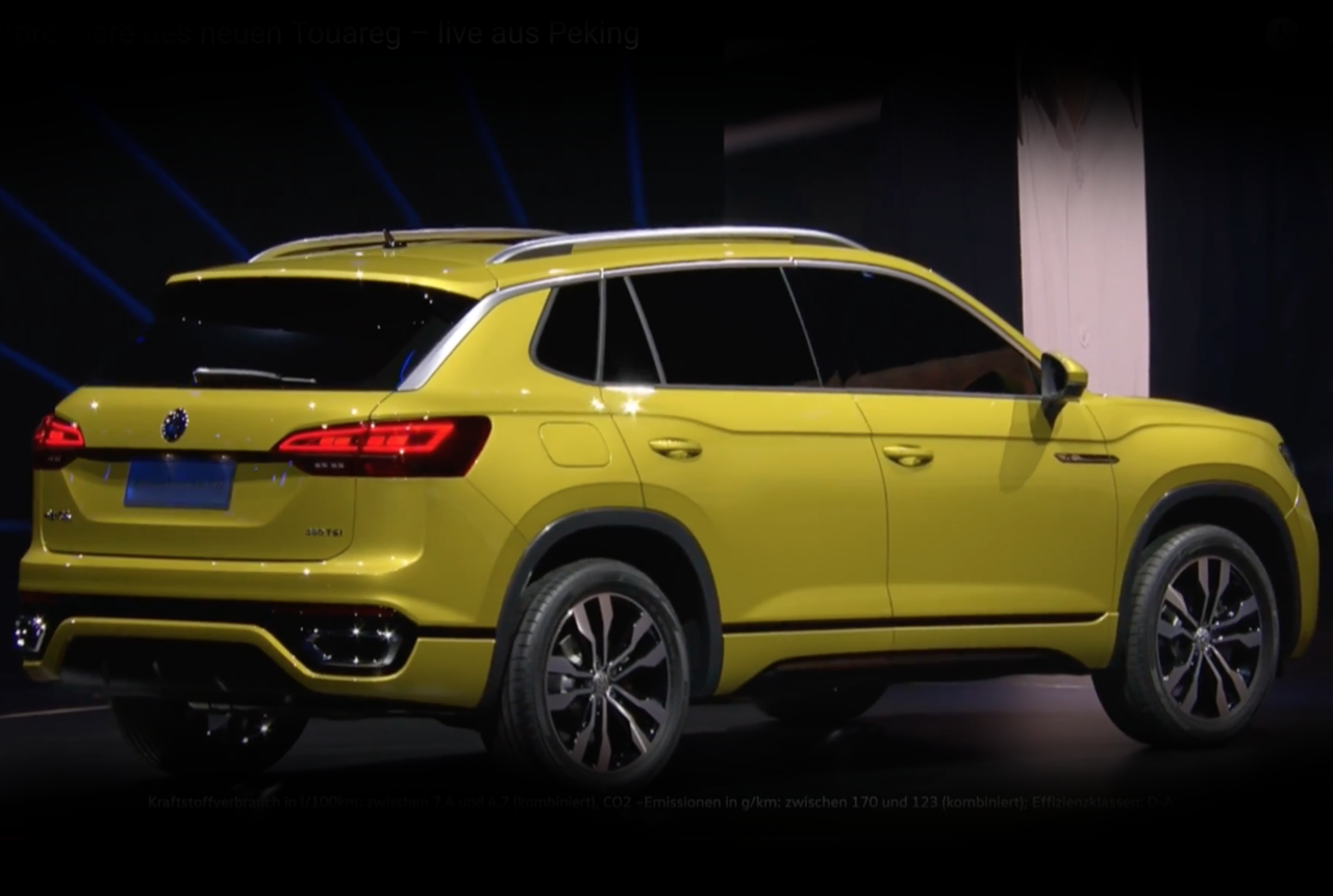 Optisch orientiert sich VW am Touareg