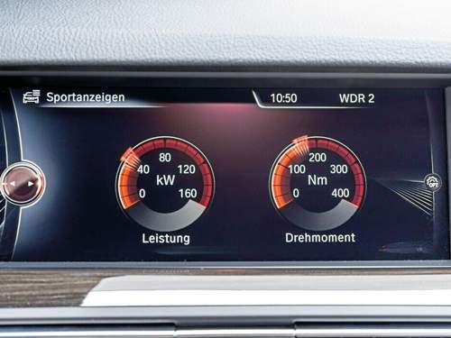 Bmw-sportanzeige