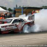 Kalle bewegt sein Top-Methanol-Funny-Car in der Klasse Super-Pro-ET
