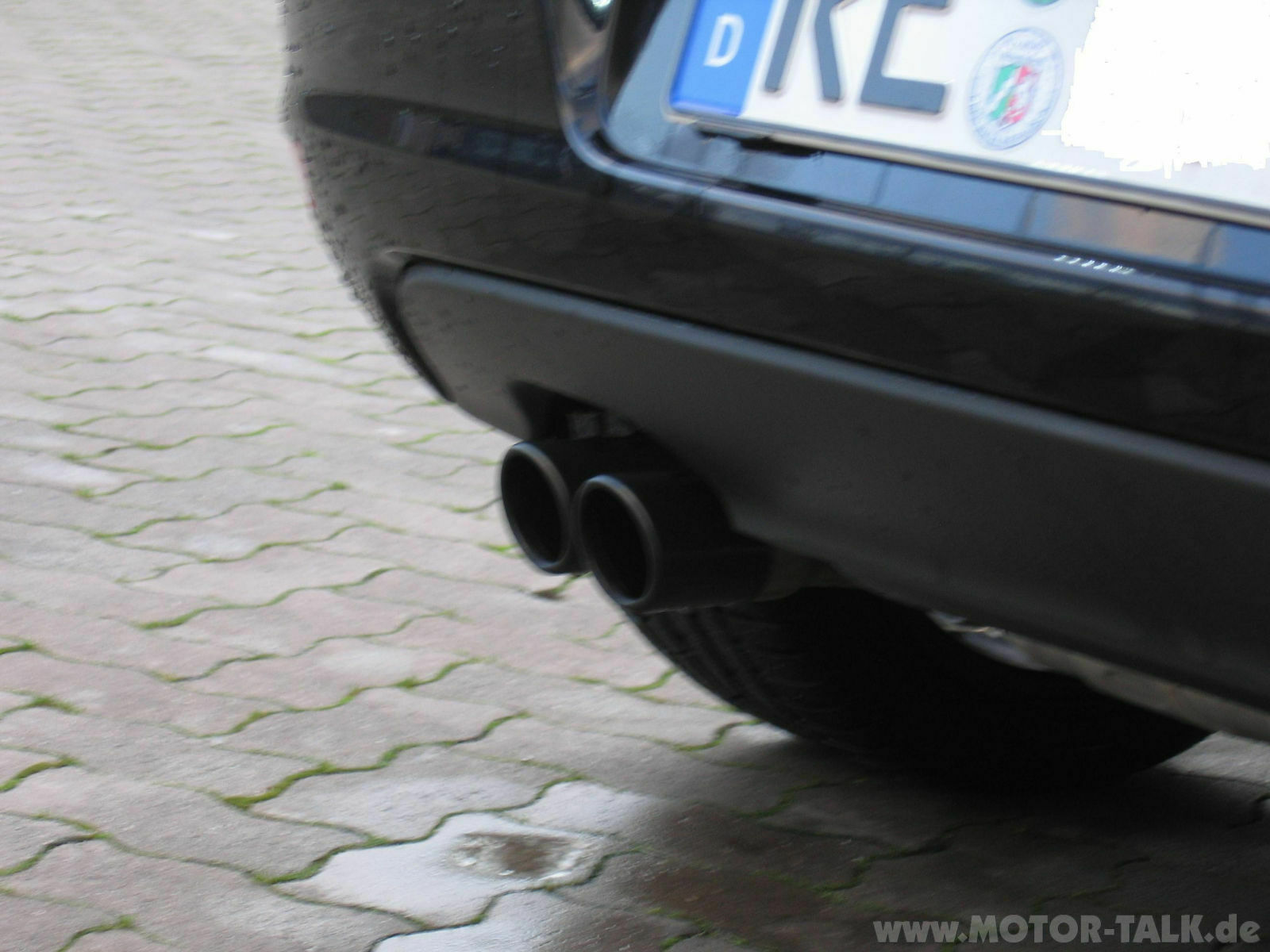 Chromblenden für die Endrohre des TSI / TDI