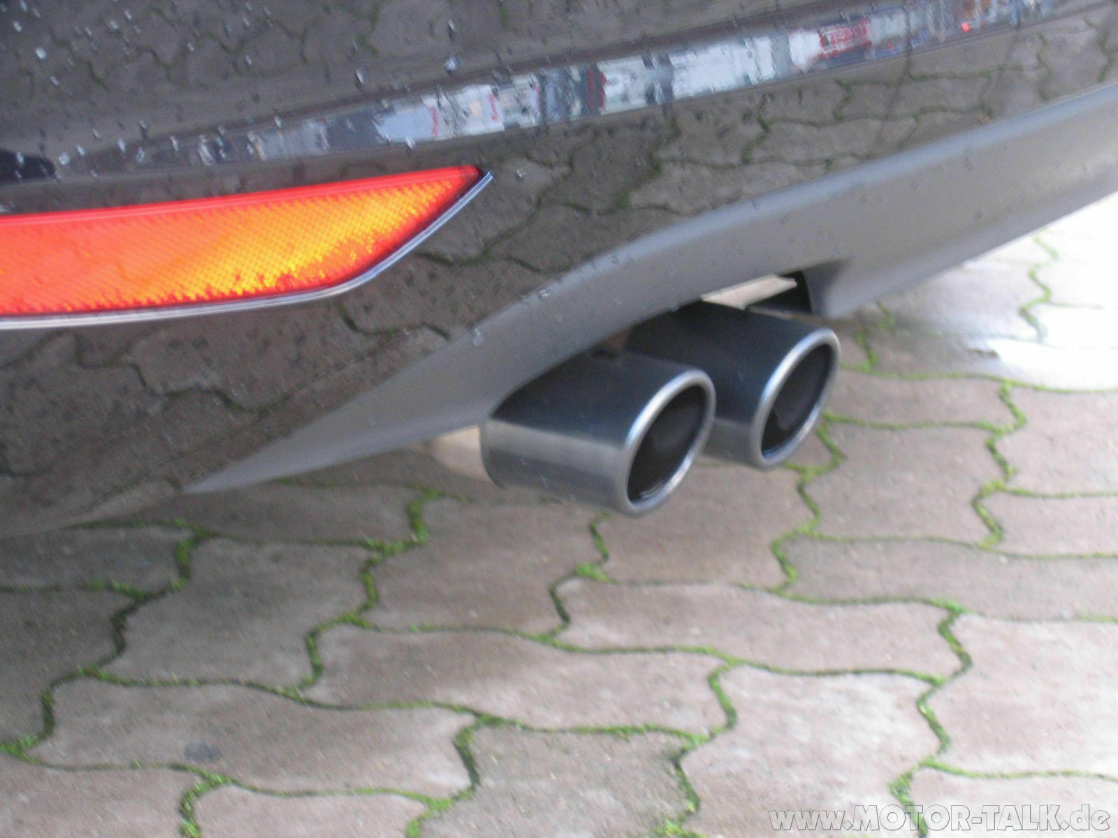 Chromblenden für die Endrohre des TSI / TDI