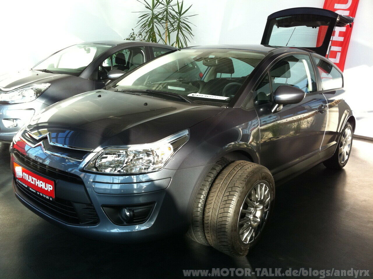 Citroen C4 Coupe 1,6 VTI-> nun ist er da....