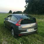 Noch guter Lack und keinerlei Rost beim Citroen C4 Coupe