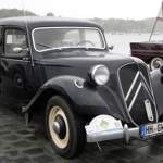 Ein Citroën Traction Avant 11 CV des Baujahres 1953 – am Museumshafen von Eckernförde entdeckt