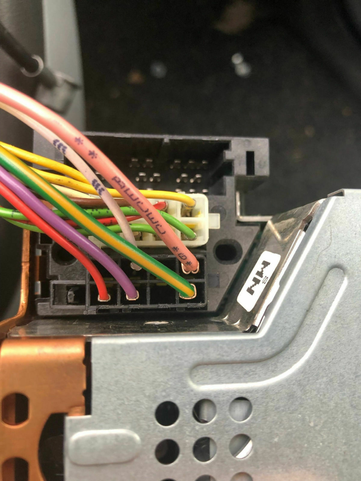 Citroen xsara picasso 2007 Radio Einbau.