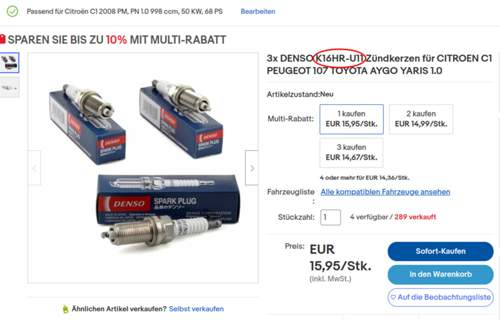 Denso K16HR-U11