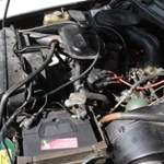 Der Motorraum des Citroën DS 21 Break des Baujahres 1972