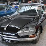 Citroën DS 23 Pallas der Baujahre 1972 bis 1975 - Cité de l'Automobile in Mulhouse im Elsass