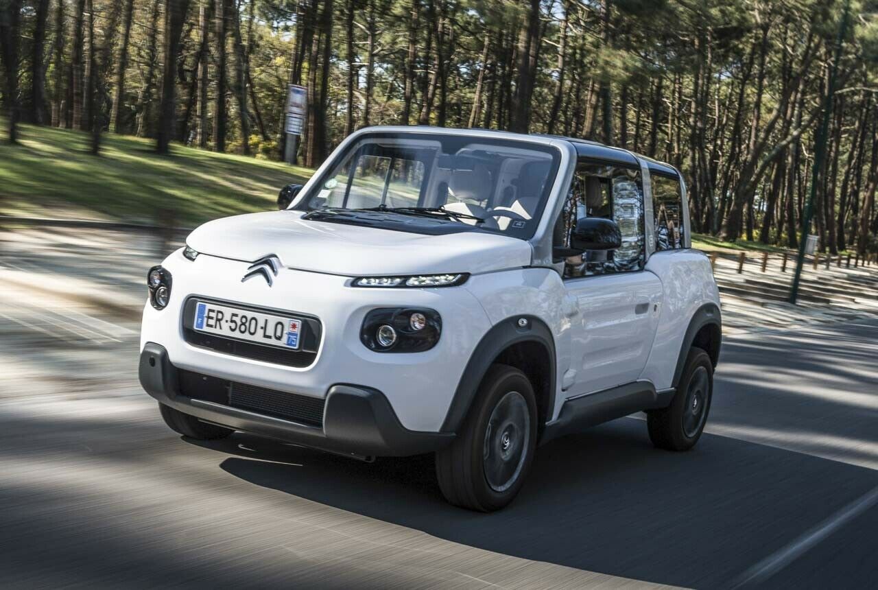 Citroën E-Mehari 2018: Das Spaßmobil wird plötzlich solide, mit einem festen Hardtop und jeder Menge Sicherheitsausstattung