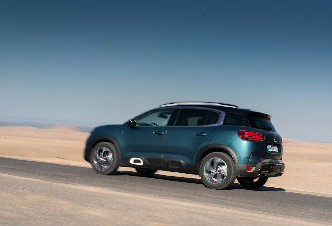 Selbst vollbesetzt stellt der C5 Aircross noch bis zu 720 Liter Laderaum zur Verfügung