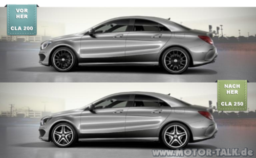 CLA 200 vs. CLA 250