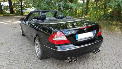 Clk550-hinten