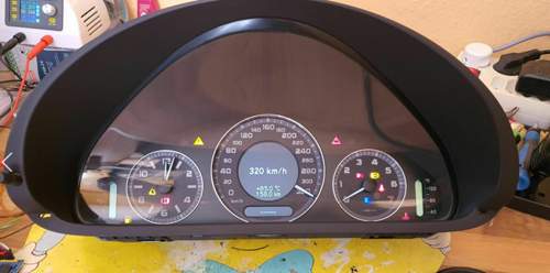 Clk 209 tacho pit