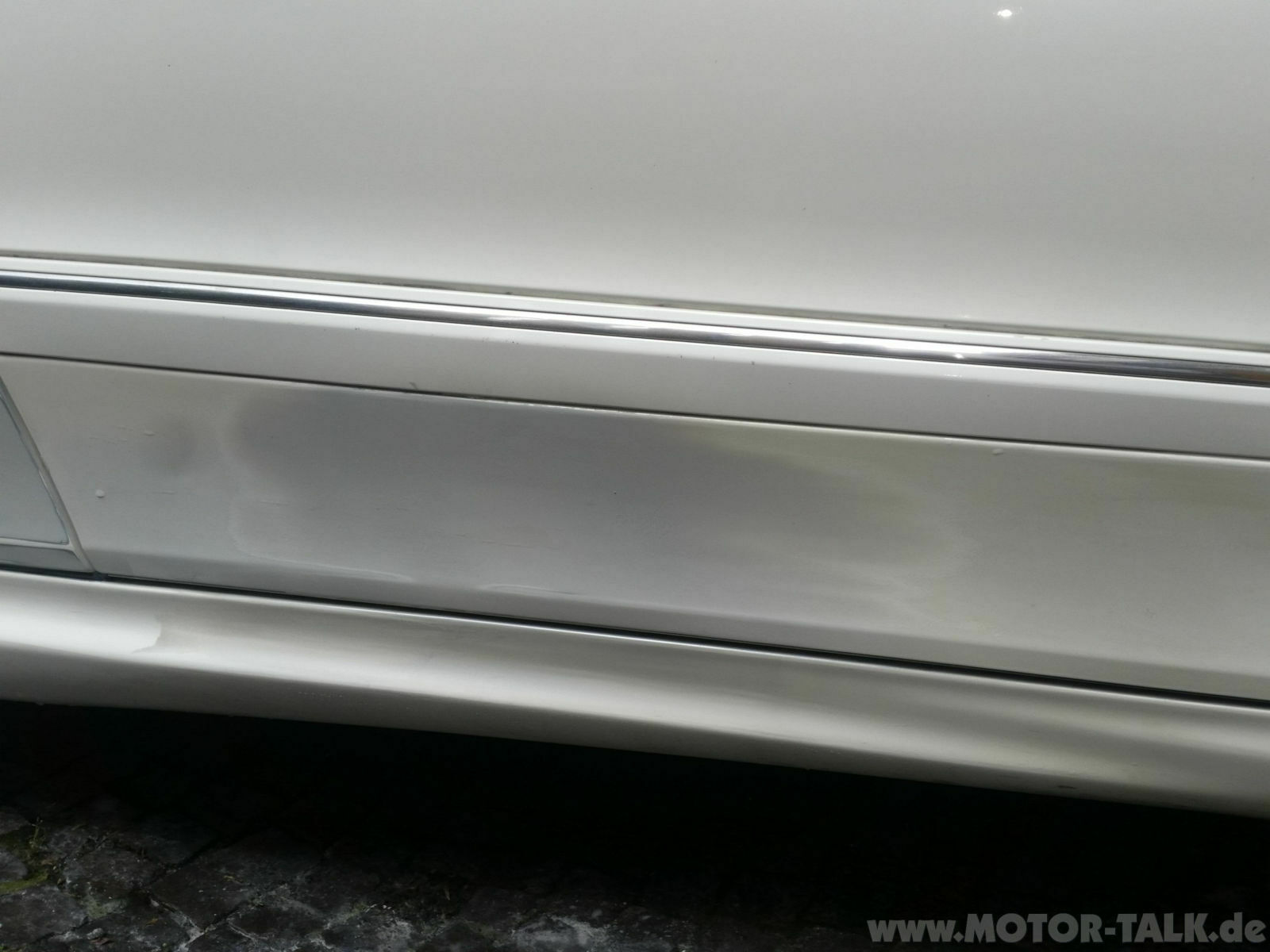 CLK mit Wasserlack Diamantweißmetallic - BRIGHT -
