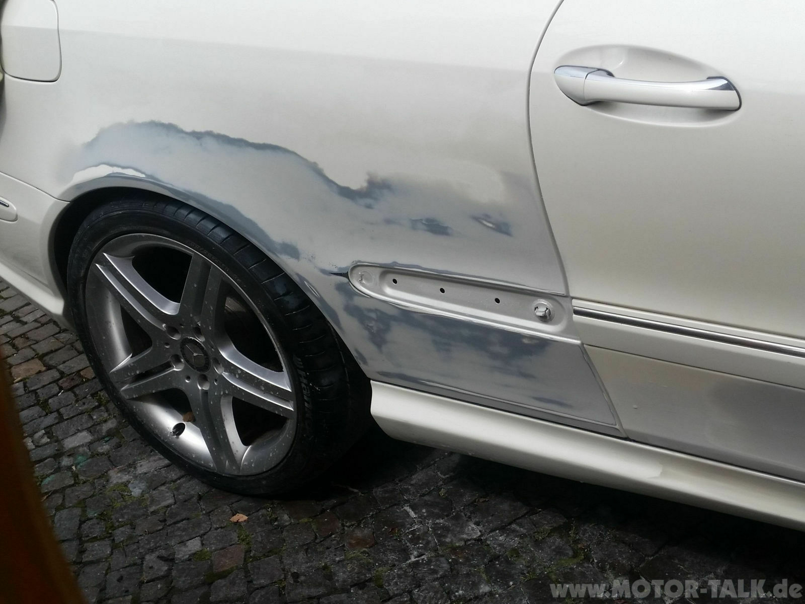 CLK mit Wasserlack Diamantweißmetallic - BRIGHT -