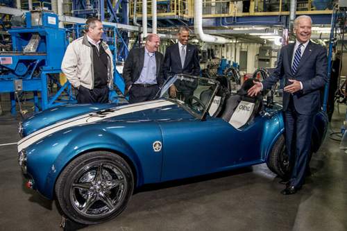 Kein V8: Im glattgeschliffenen Flitzer steckt ein Elektromotor