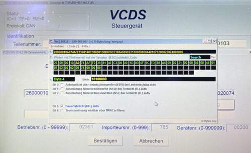Codierassistent von VCDS