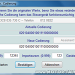Steuergerät 77-Telefon Codierung, Multimedia aktivieren
