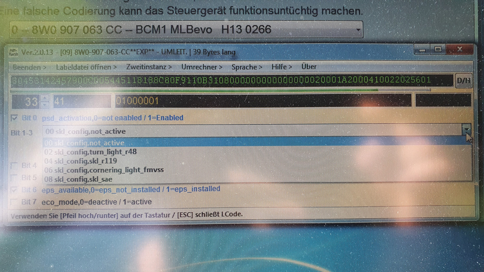 Codierungen - allgemeine Diskussion