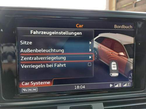 Fahrzeugeinstellungen