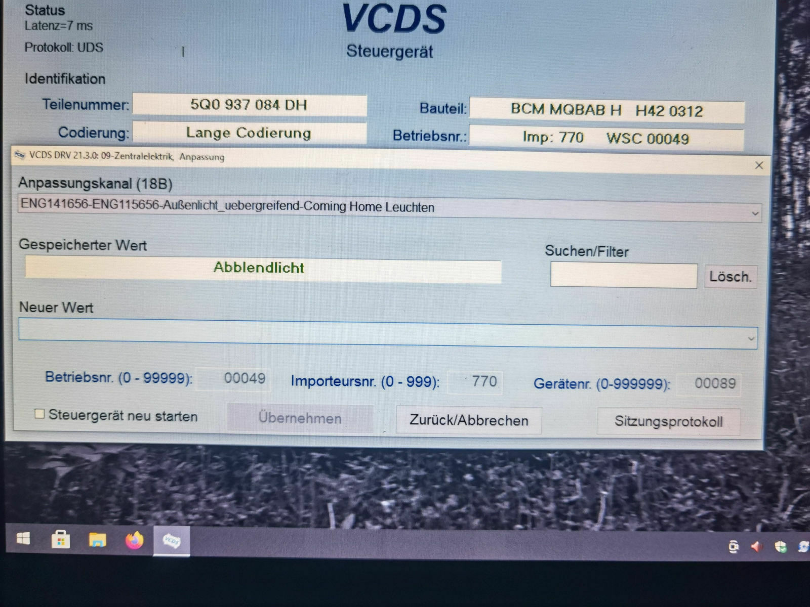 Codierungen A1 GB