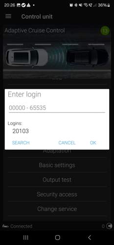 OBD11 Security Code