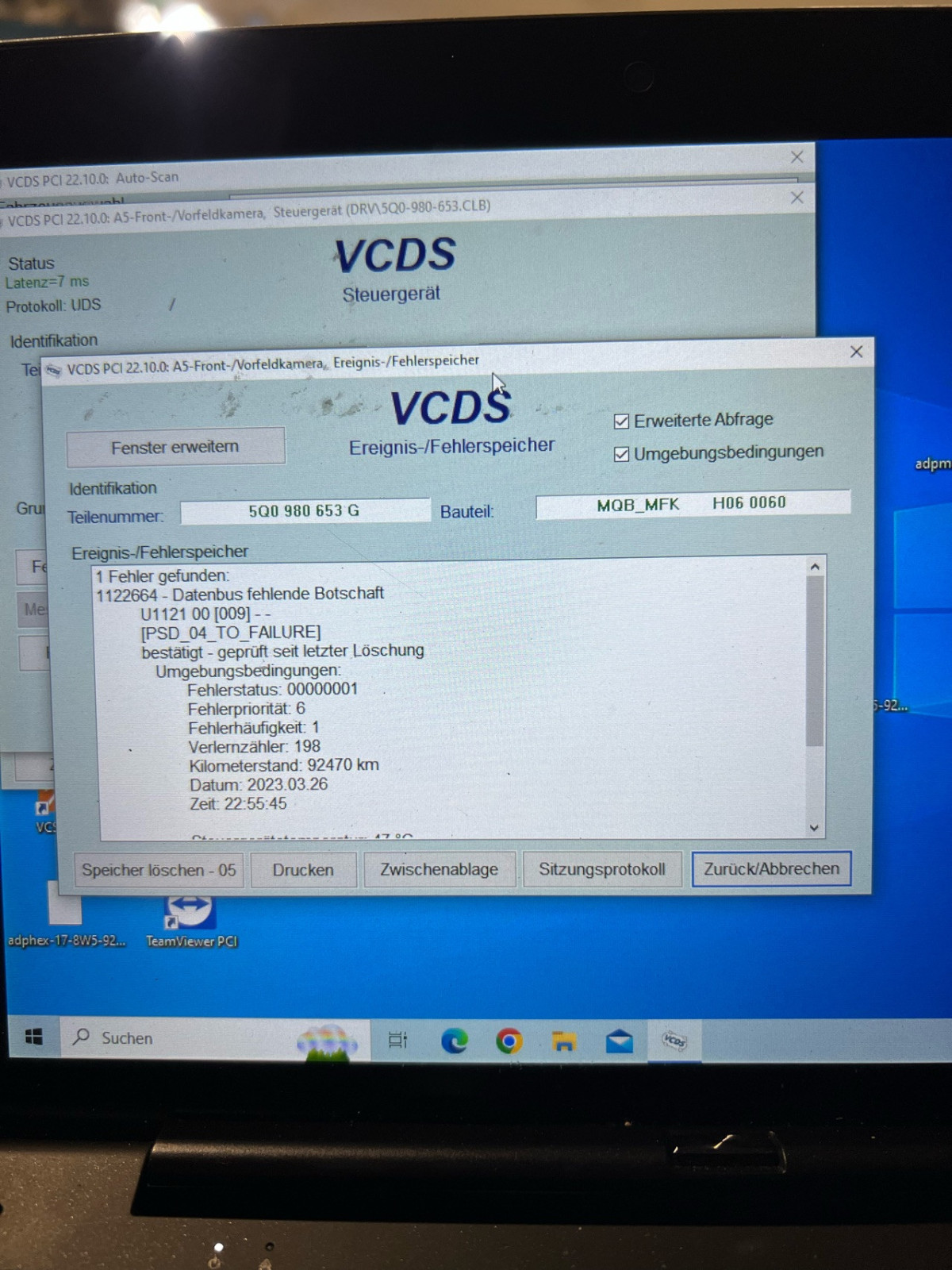 Codierungen für den A3/S3/RS3 Sammelthread