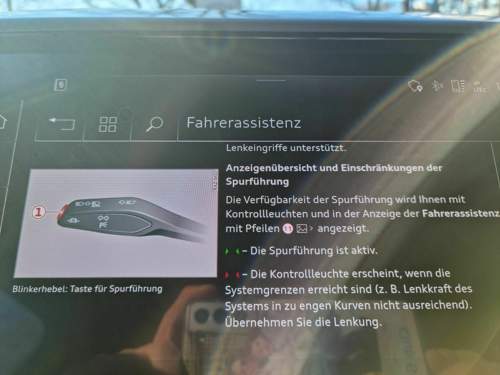 So steht es im Handbuch