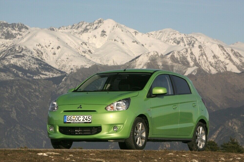 Ab Mitte April steht der Space Star für 8.990 Euro bei den Mitsubishi-Händlern.