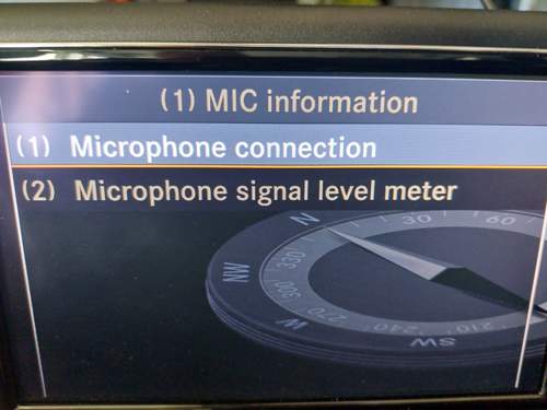 Schritt 3 / Microphone connection auswäh