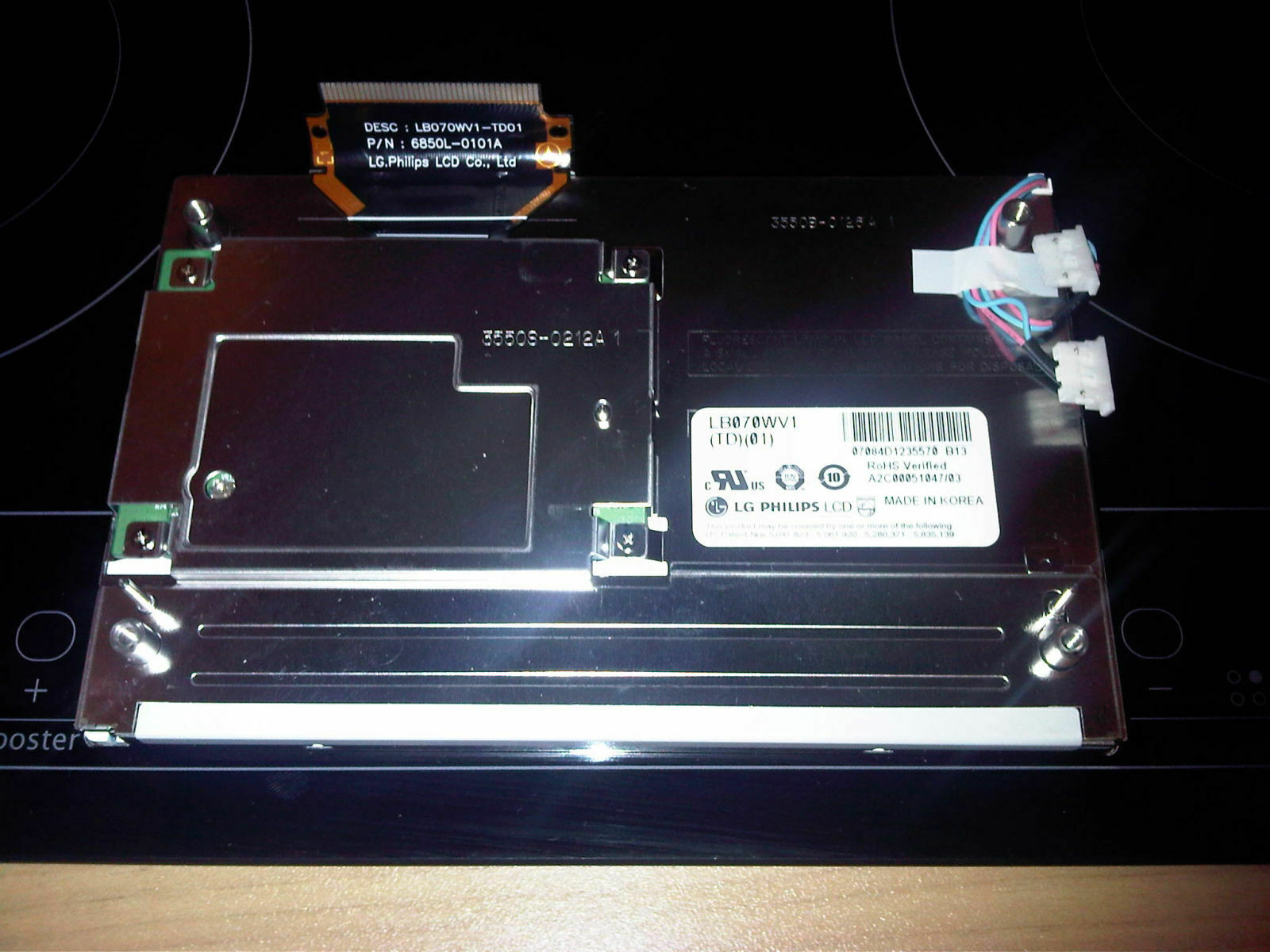 Comand Monitor nur LCD Display ersetzen