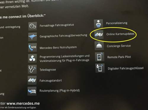 Kartenupdate