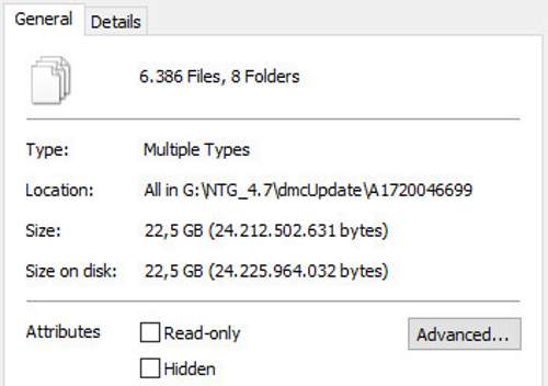 Filesize