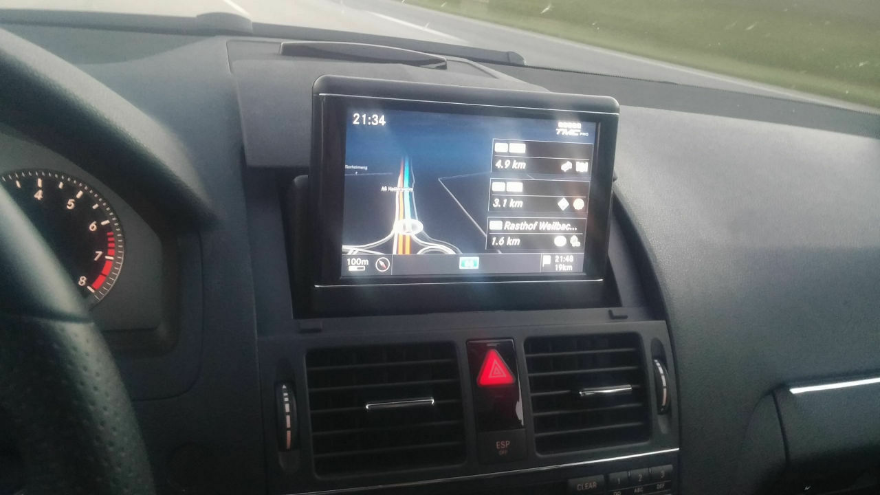 Comand Online NTG4.5 im W204 VorMopf