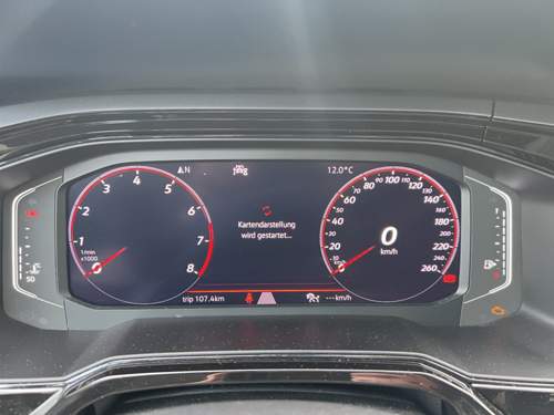 Kartendarstellung wird gestartet