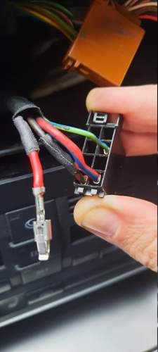 Stecker nach umpinnen