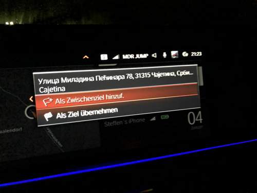 Unbekanntes Ziel