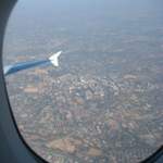 Anflug auf Johannesburg