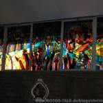 Nelson Mandela Glasmalerei