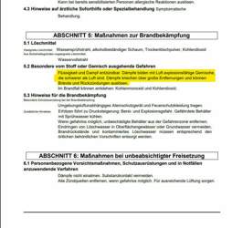 Datenblatt-abschnitt 5