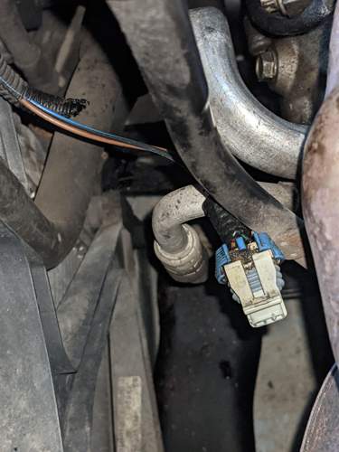 Gegenstück vom aufgelösten Stecker